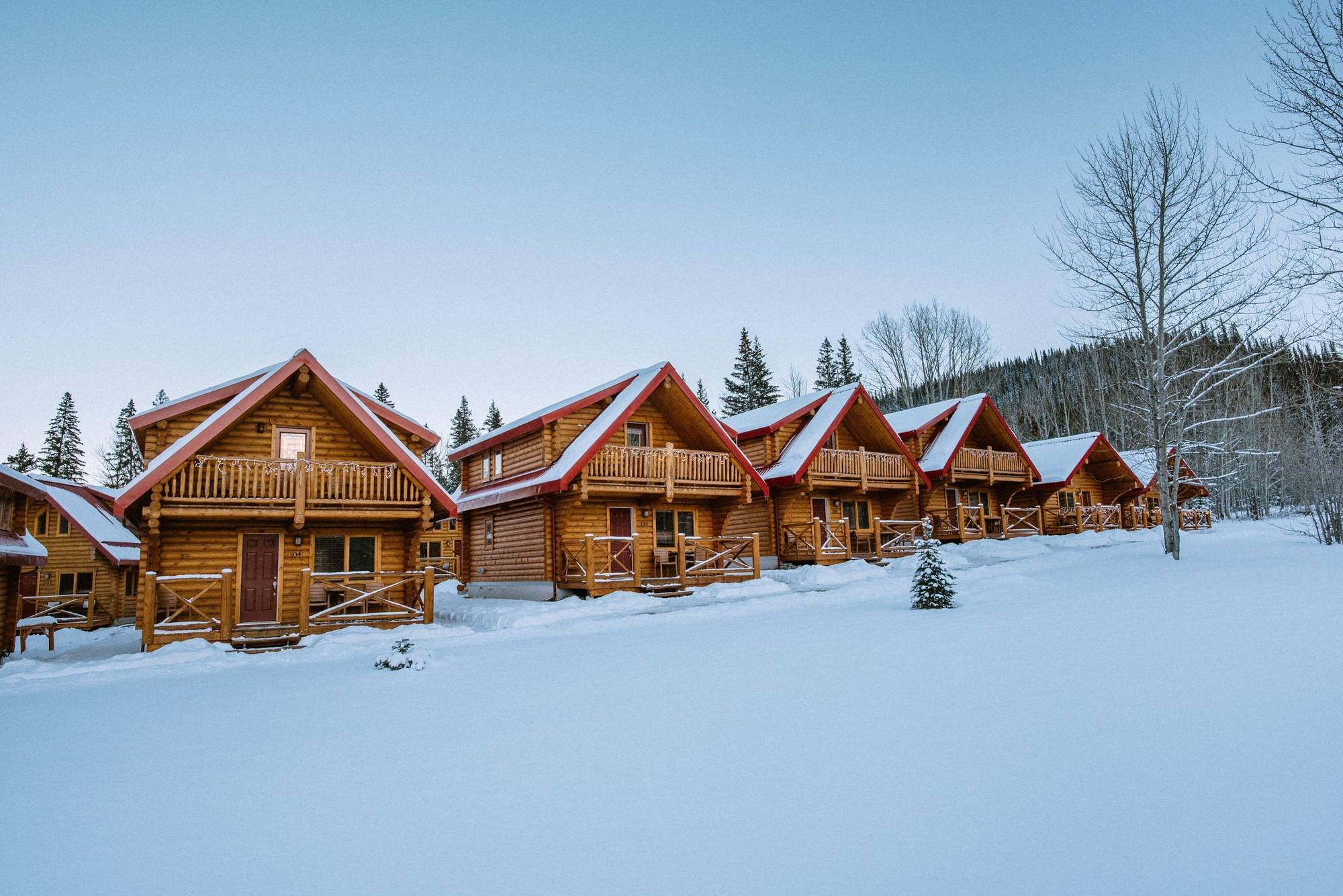 Miette Mountain Cabins Jasper Bagian luar foto